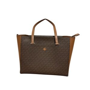 Michael Kors Brown and Tan Tote
